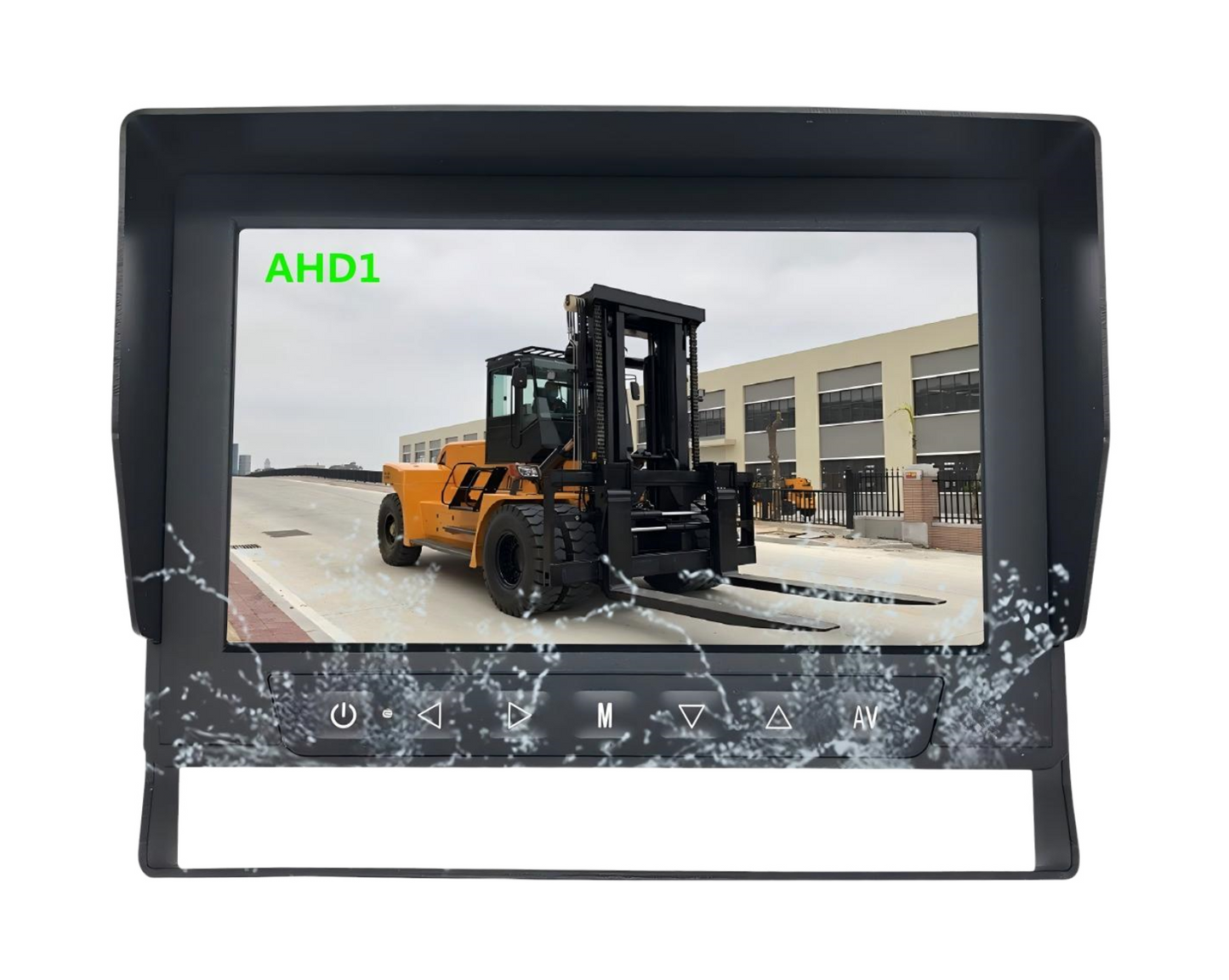 Waterproof Camera Kit with LCD 7" Monitor Rear View Full HD Night Vision with Wired Water Proof Camera