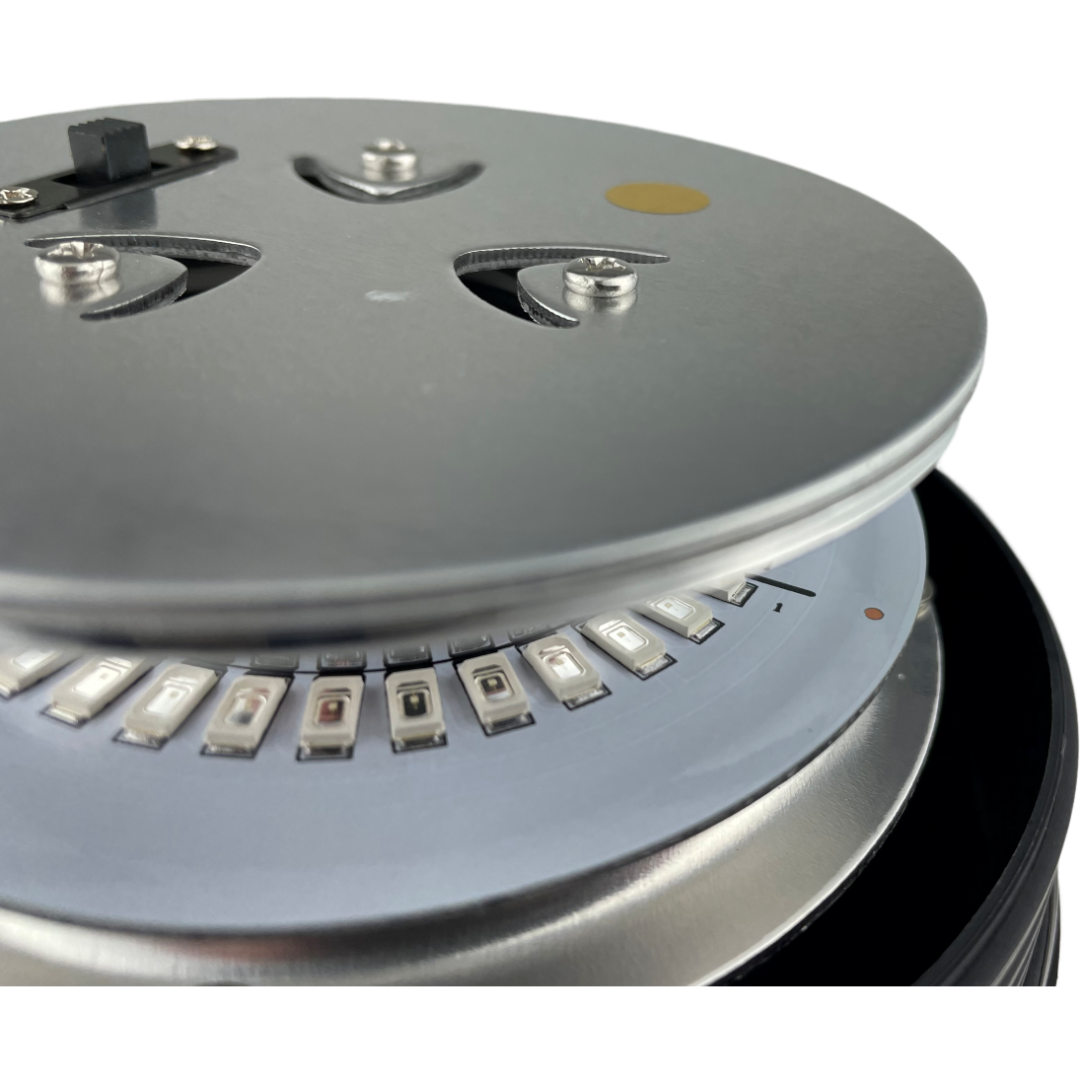 LED Green Flashing Standard Light Beacon Seatbelt Magnetic 3 Bolt Plug In