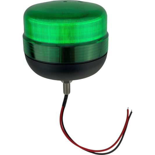 LED Green Flashing Standard Light Beacon Seatbelt Bolt On Hazard Strobe UK Vehicles