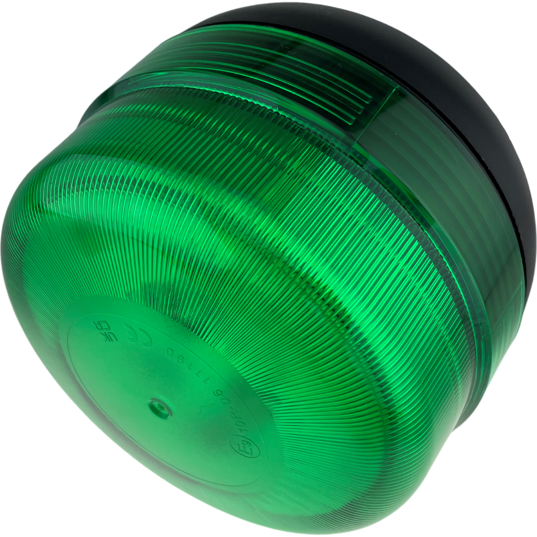 LED Green Flashing Standard Light Beacon Seatbelt Bolt On Hazard Strobe UK Vehicles