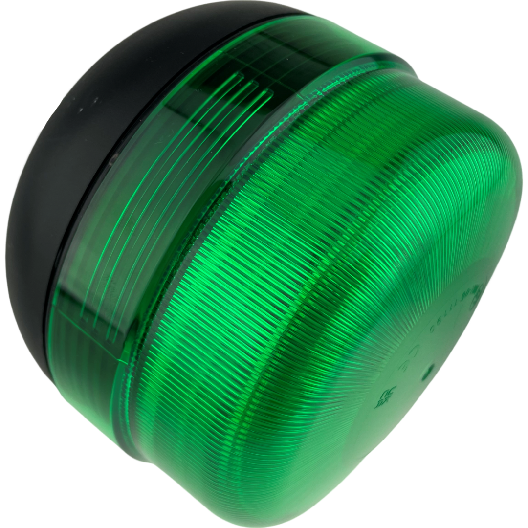 LED Green Flashing Standard Light Beacon Seatbelt Bolt On Hazard Strobe UK Vehicles