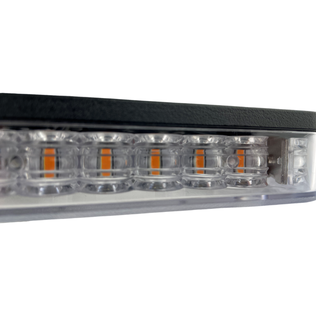 LED Amber Mini Light Bar Bolt On 12/24v 29.3cm / 11.5"