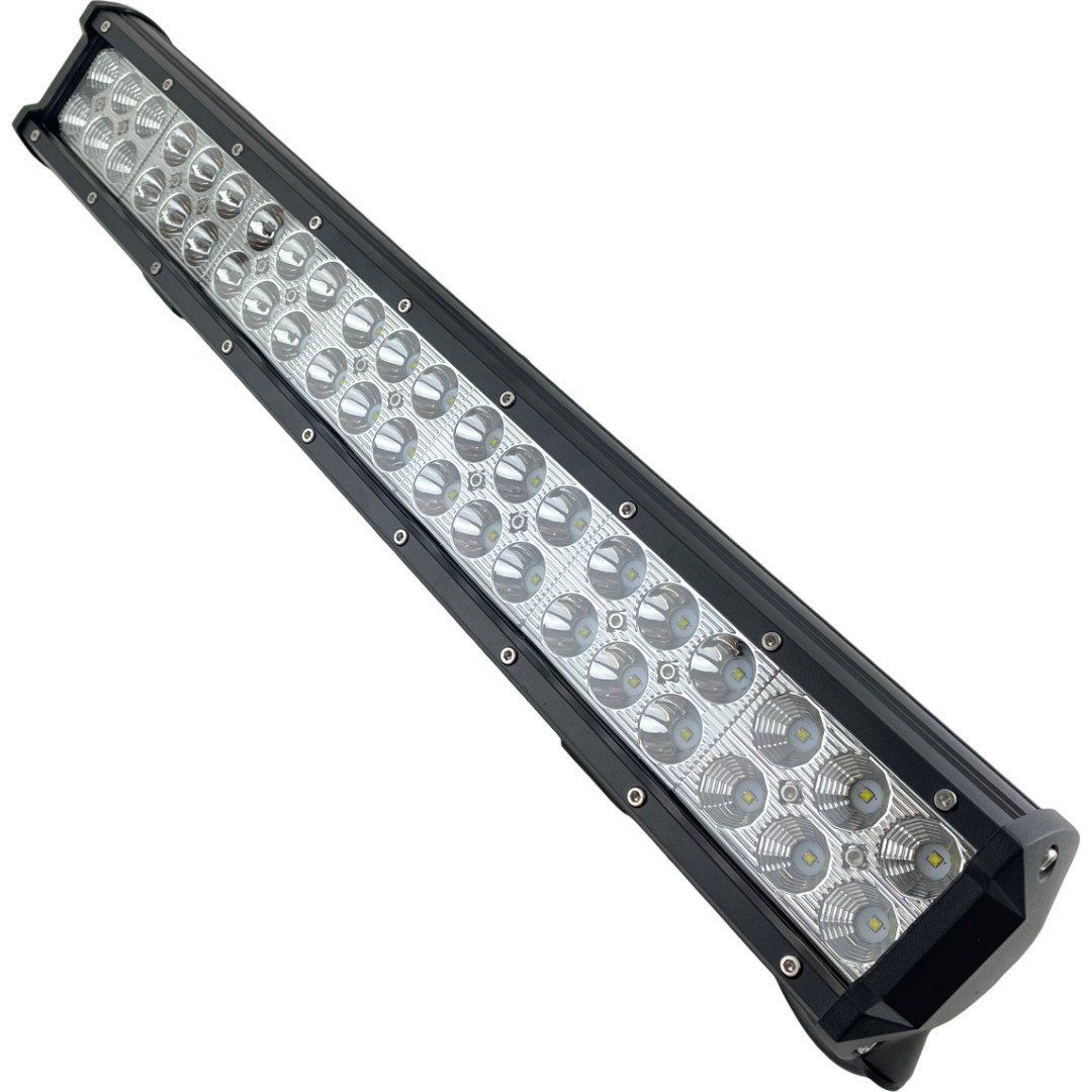 LED Clear Work Light Bolt On for Work Environment UK 18 Inch 126W 42 Lights