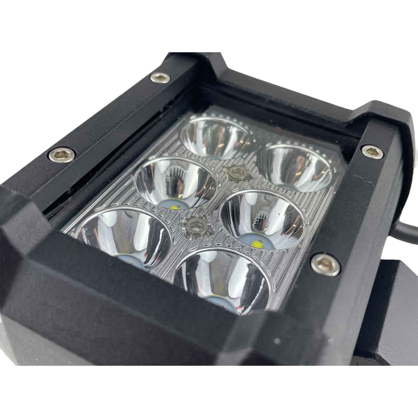 LED Clear Work Light Bolt On 12/24v 4" Four Inches 18W