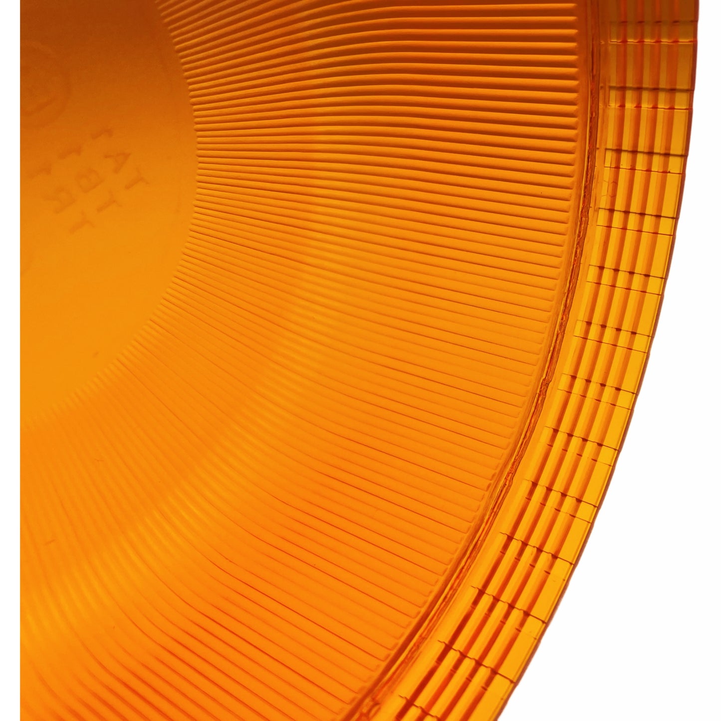 LED Amber Compact Beacon Flexi Din 12/24v R65