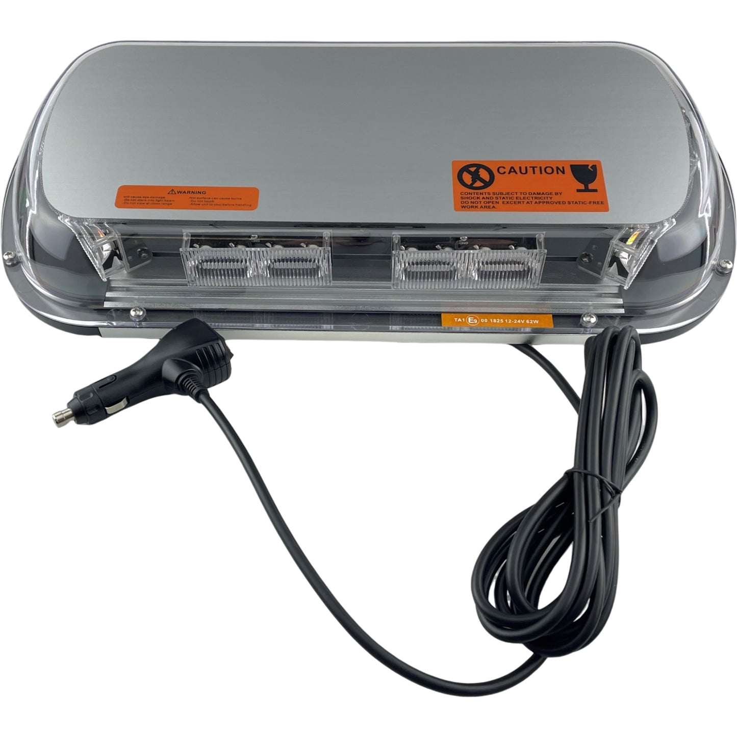 LED Amber Compact Magnetic Light Bar 12/24v 44cm / 17.3"