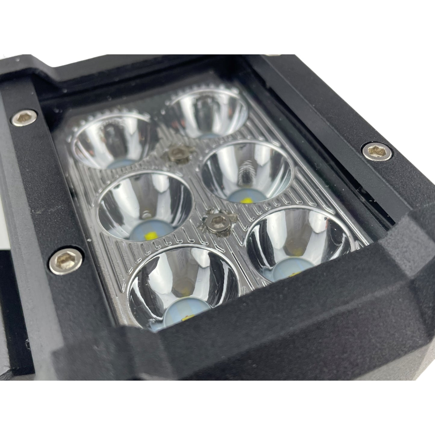 LED Clear Work Light Bolt On 12/24v 4" Four Inches 18W