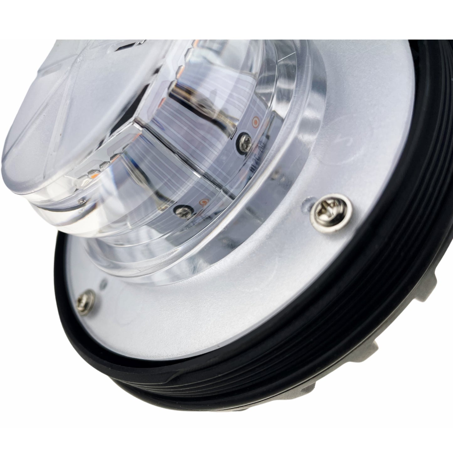 LED Beacon Amber Green Dual Colour Seatbelt Connected Bolt On 12/24v