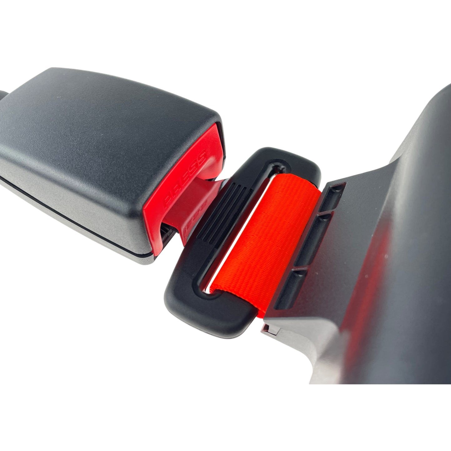 High Visibility Orange Retractable Wired Seat Belt Hi Vis Lap Belt Green Beacon