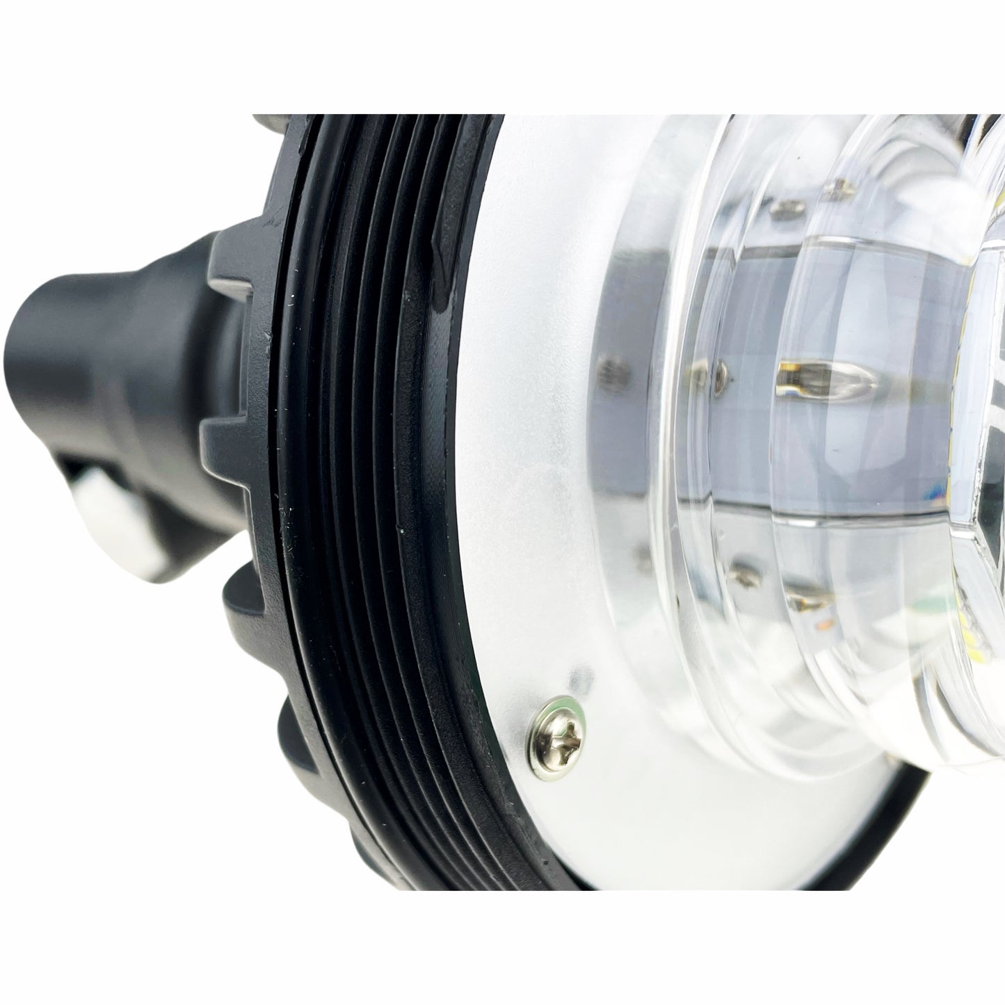 LED Green Compact Beacon Flexi Din 12/24v