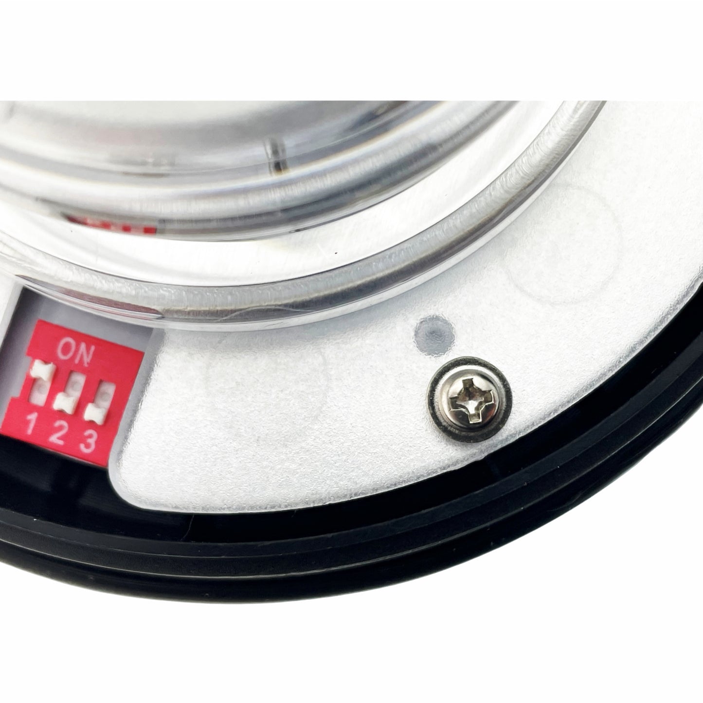 LED Green Compact Beacon Bolt On 12/24v