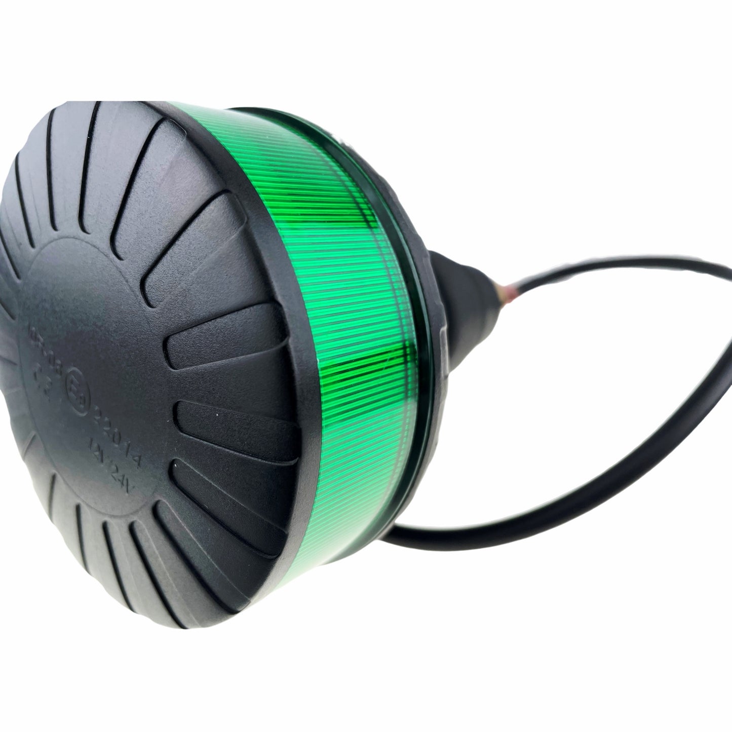 LED Green Micro Beacon Flexi Bolt On 12/24v