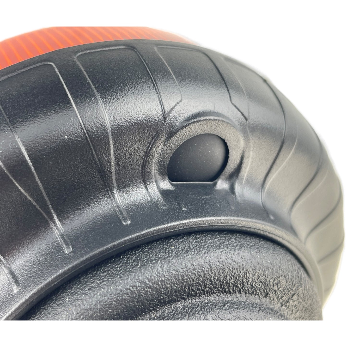 LED Amber Economy Micro Beacon Flexi Din 12/24v R65