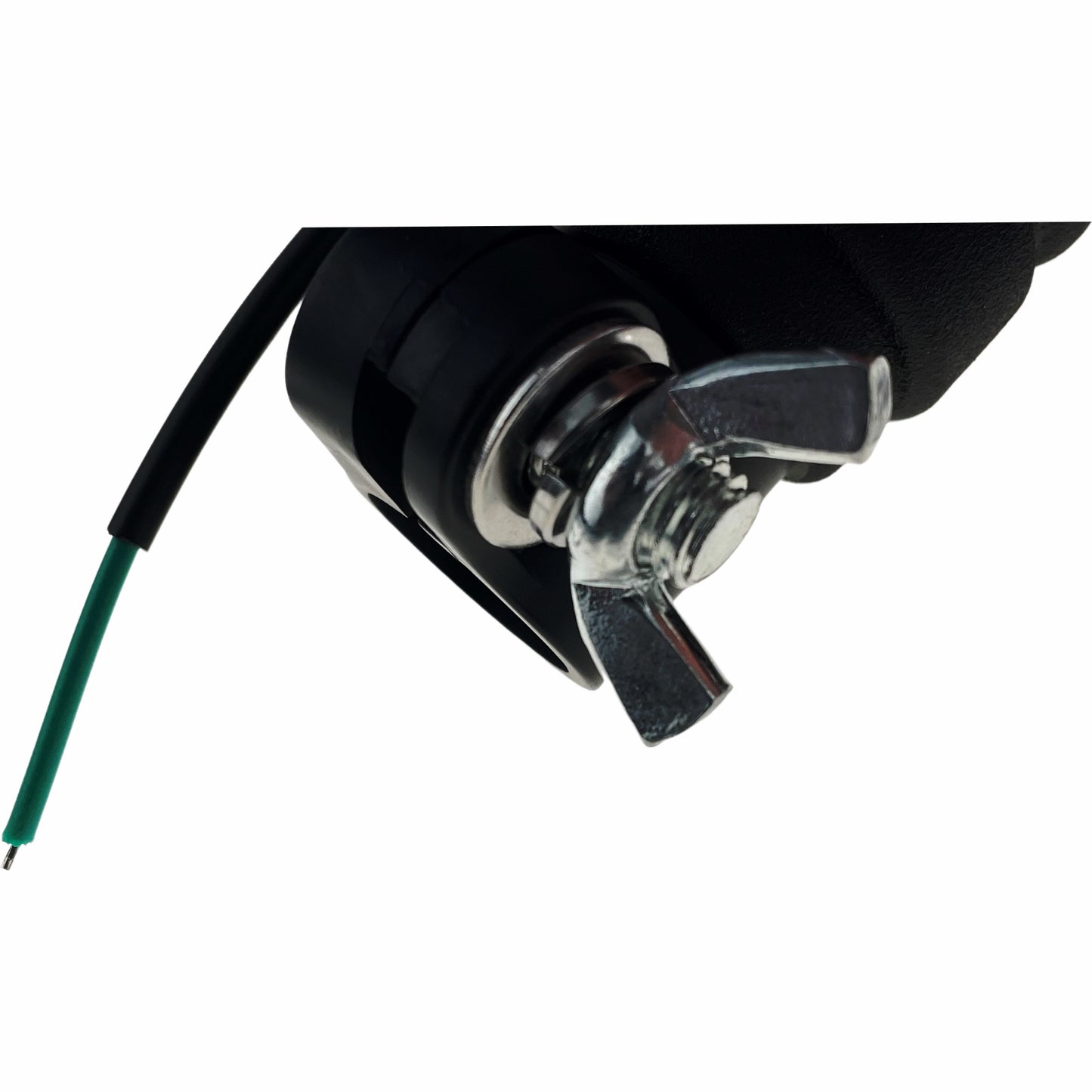 LED Beacon Amber Green Seatbelt connected Dual Colour Flexi Din 12/24v