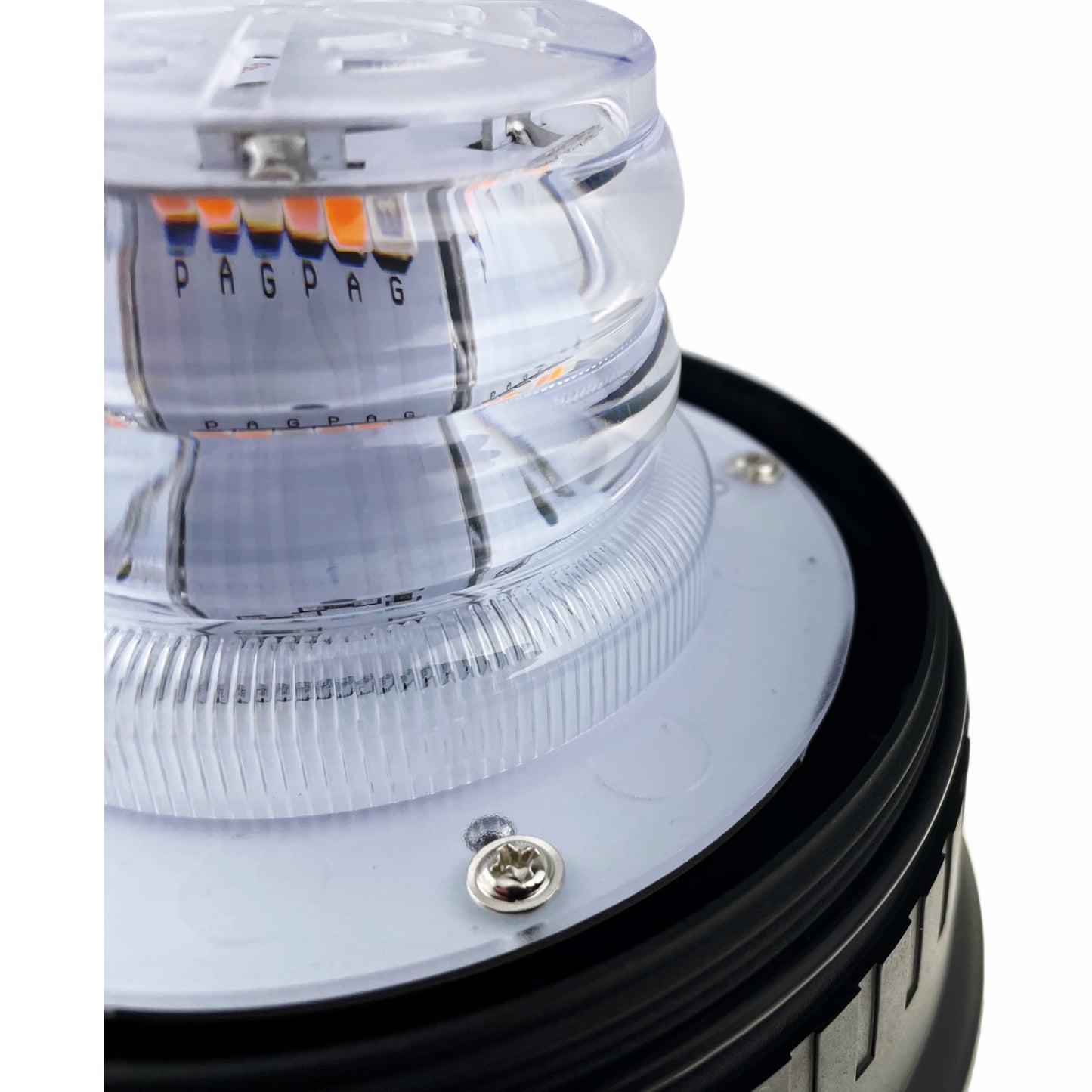 LED Green Amber Purple 3 Colour Magnetic Beacon 12/24v