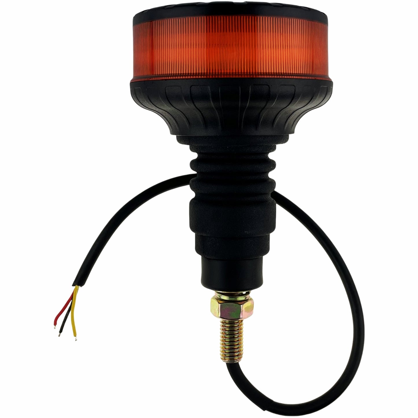 LED Amber Micro Beacon Flexi Bolt On 12/24v R65