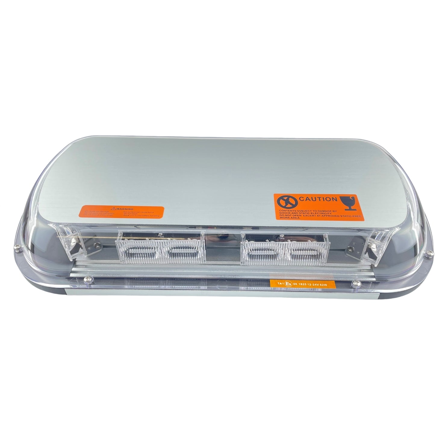 LED Amber Compact Magnetic Light Bar 12/24v 44cm / 17.3"