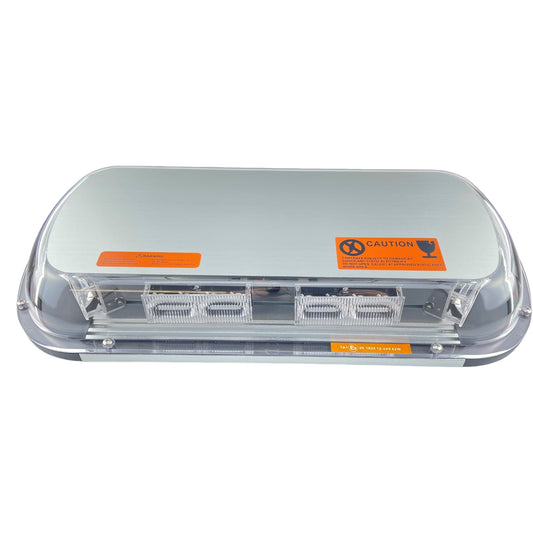 LED Amber Compact Magnetic Light Bar 12/24v 44cm / 17.3"