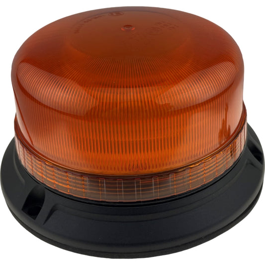 LED Amber Compact Beacon 3 Bolt 12/24v R65