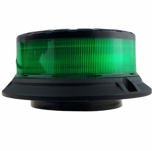 LED Green Micro Magnetic Beacon 12/24v