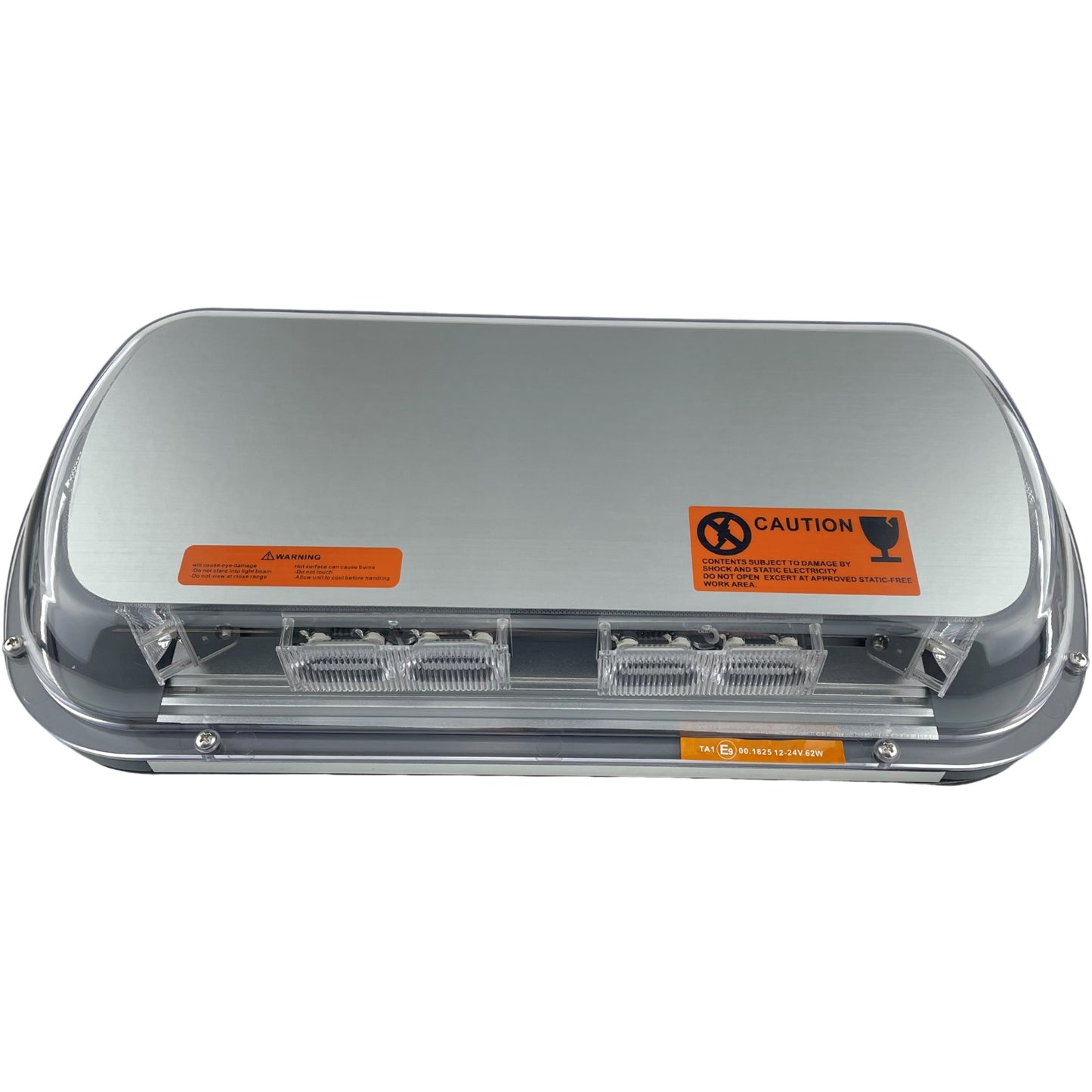 LED Amber Compact Light Bar Bolt On 12/24v R65 44cm / 17.3"