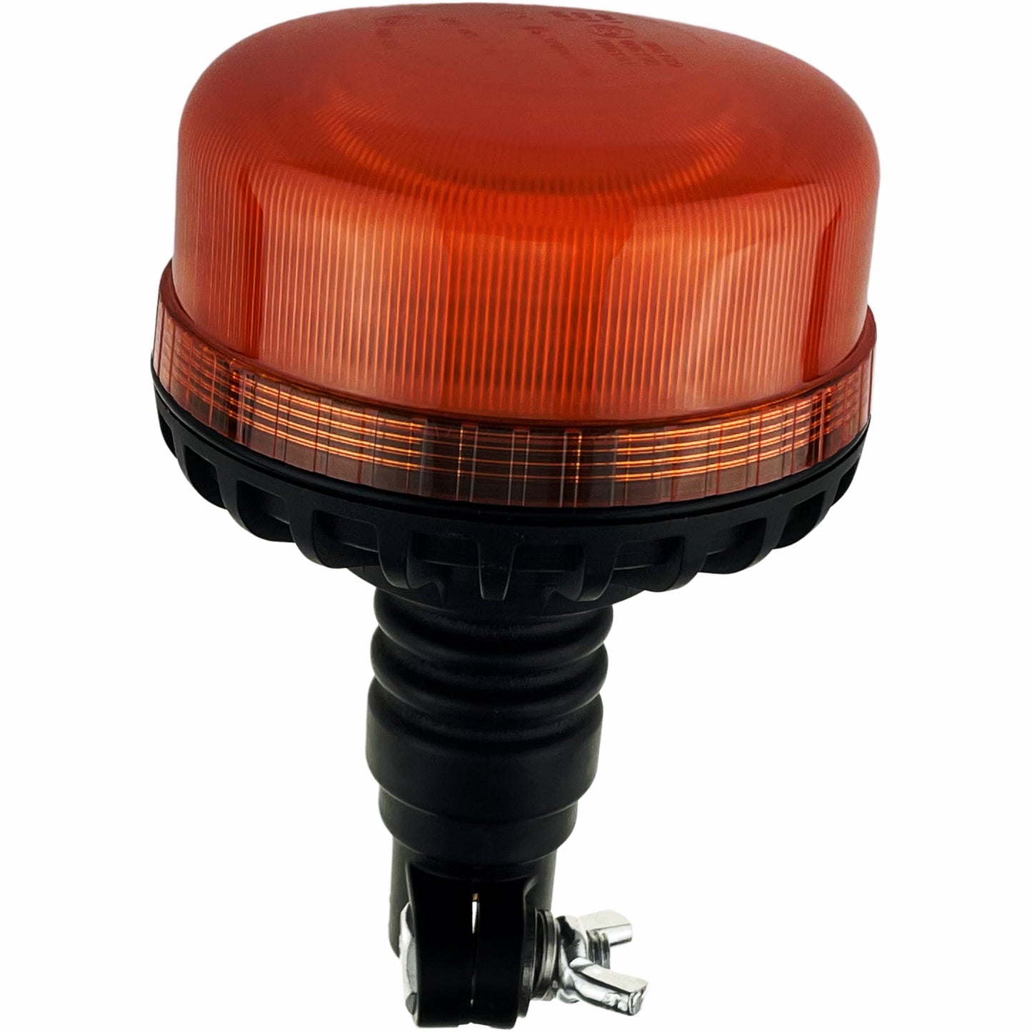 LED Amber Compact Beacon Flexi Din 12/24v R65