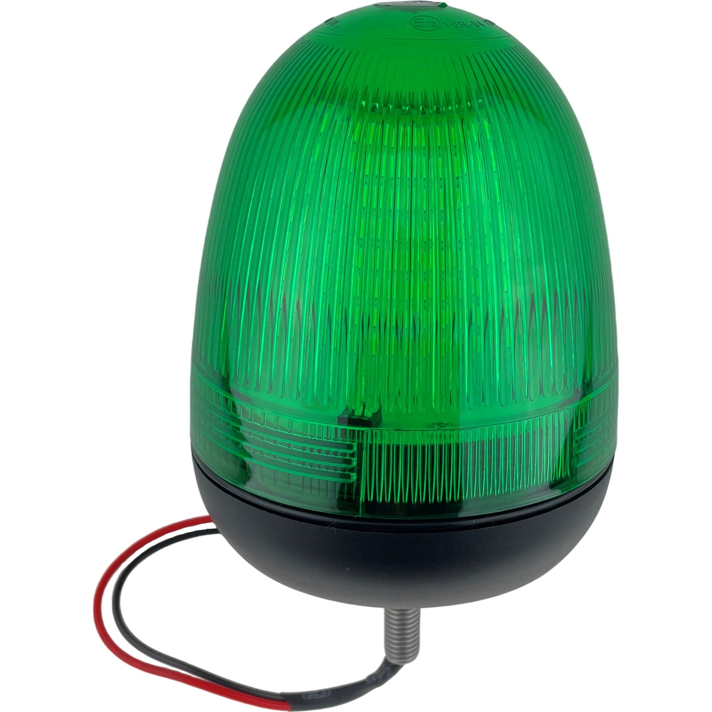 LED Green Flashing Seatbelt Economy Light Beacon Bolt On Fitting for UK Vehicles 12V-24V Strobe