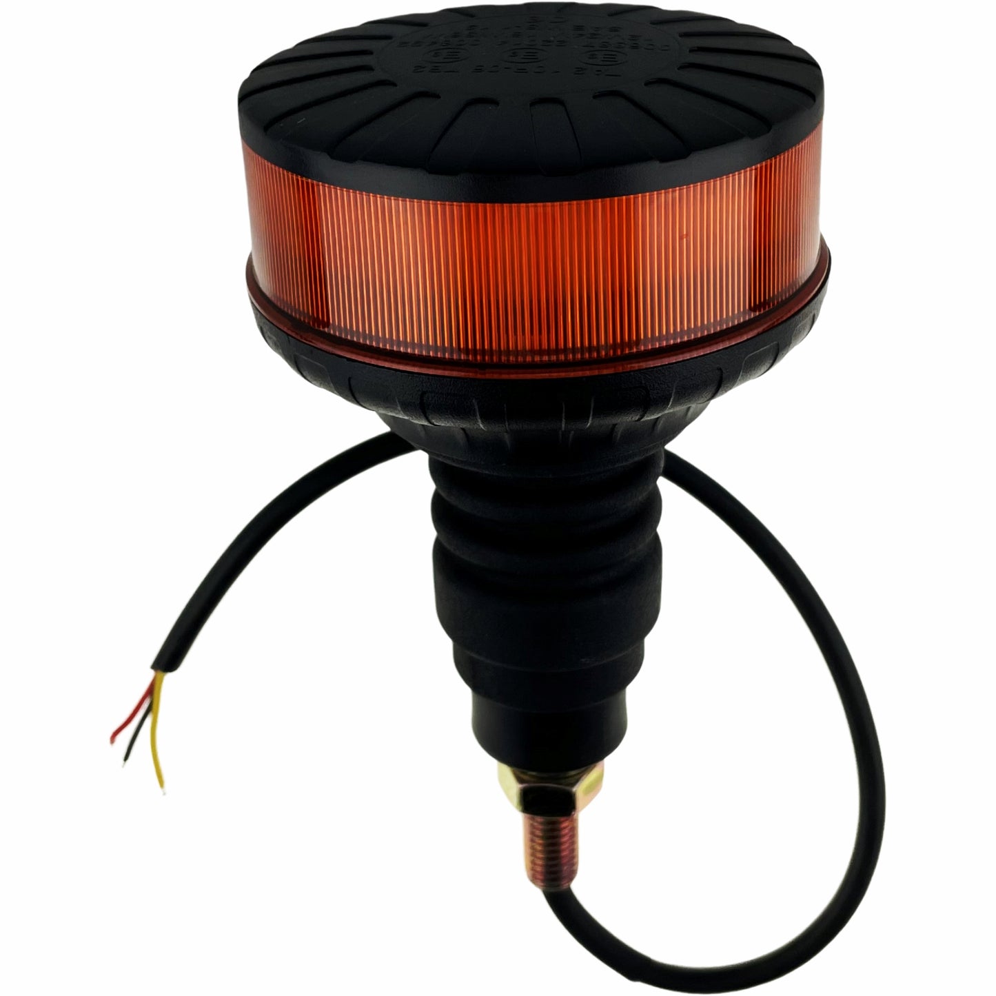 LED Amber Micro Beacon Flexi Bolt On 12/24v R65