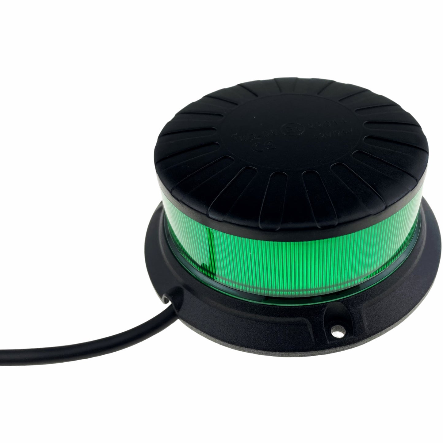 LED Green Micro Magnetic Beacon 12/24v