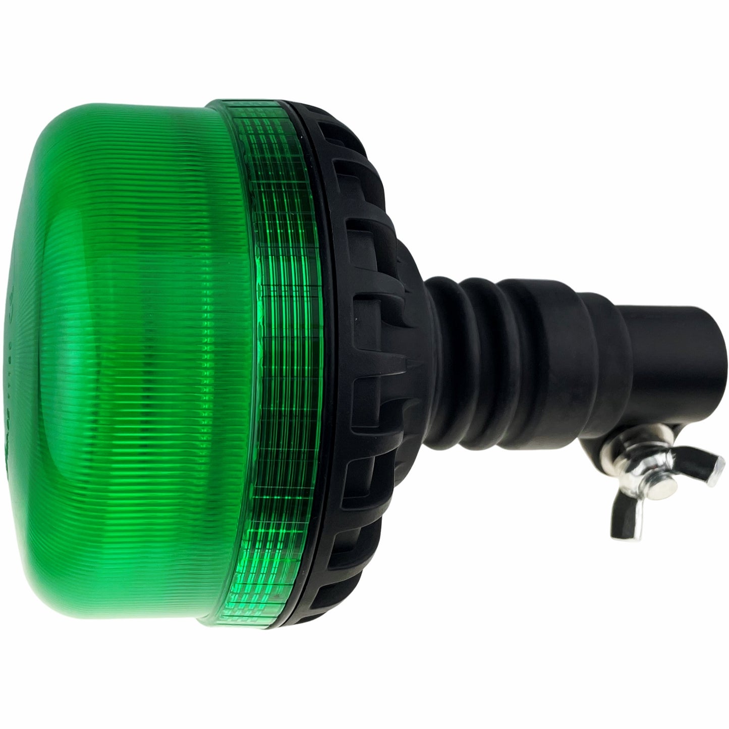 LED Green Compact Beacon Flexi Din 12/24v
