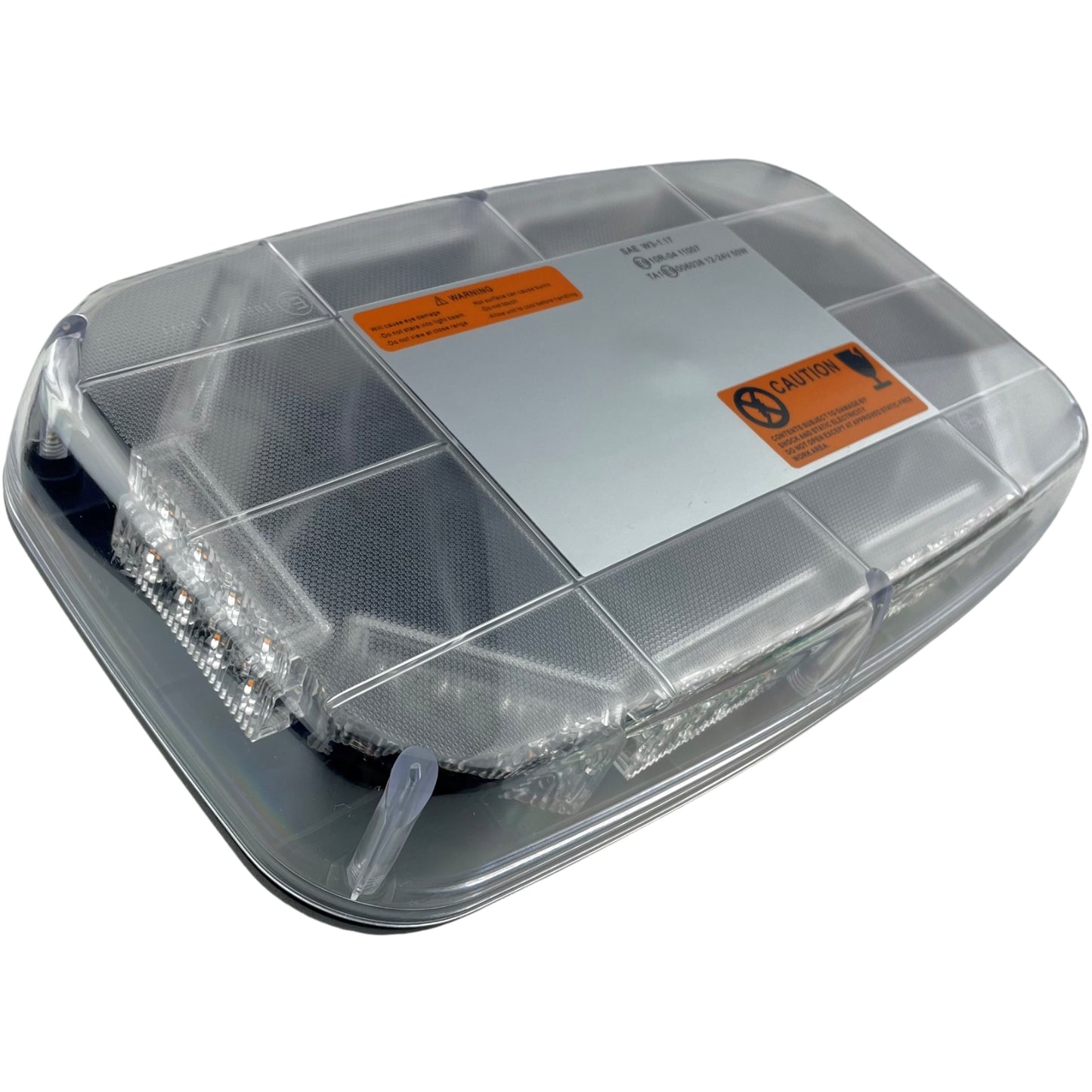 LED Amber Mini Light Bar Magnetic 12/24v R65 27.5cm / 10.8"