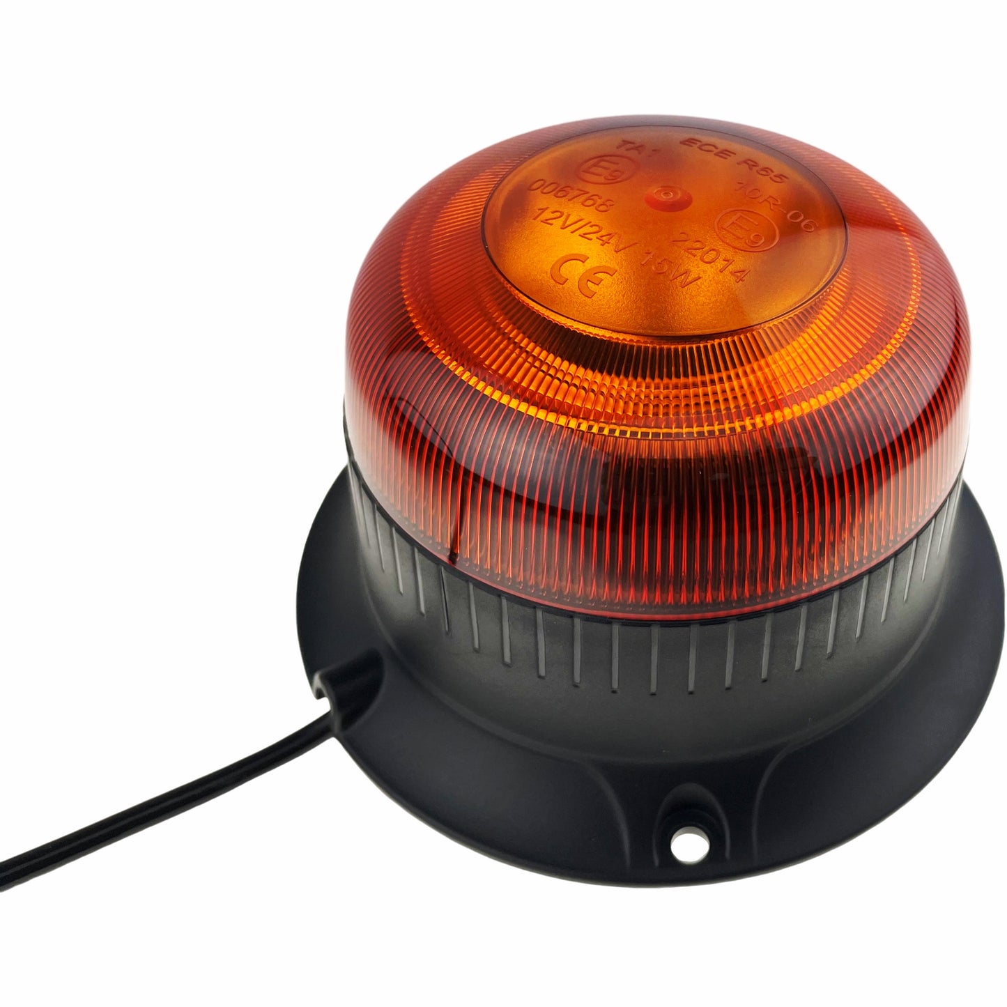 LED Amber Economy Micro Beacon Magnetic 12/24v
