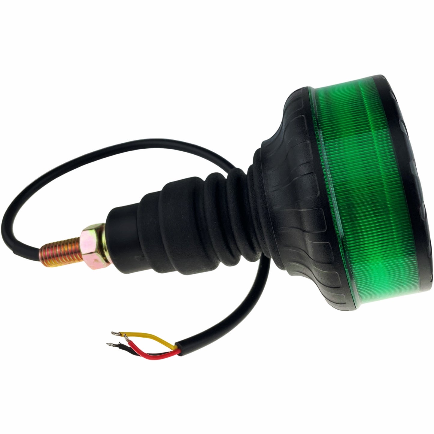 LED Green Micro Beacon Flexi Bolt On 12/24v