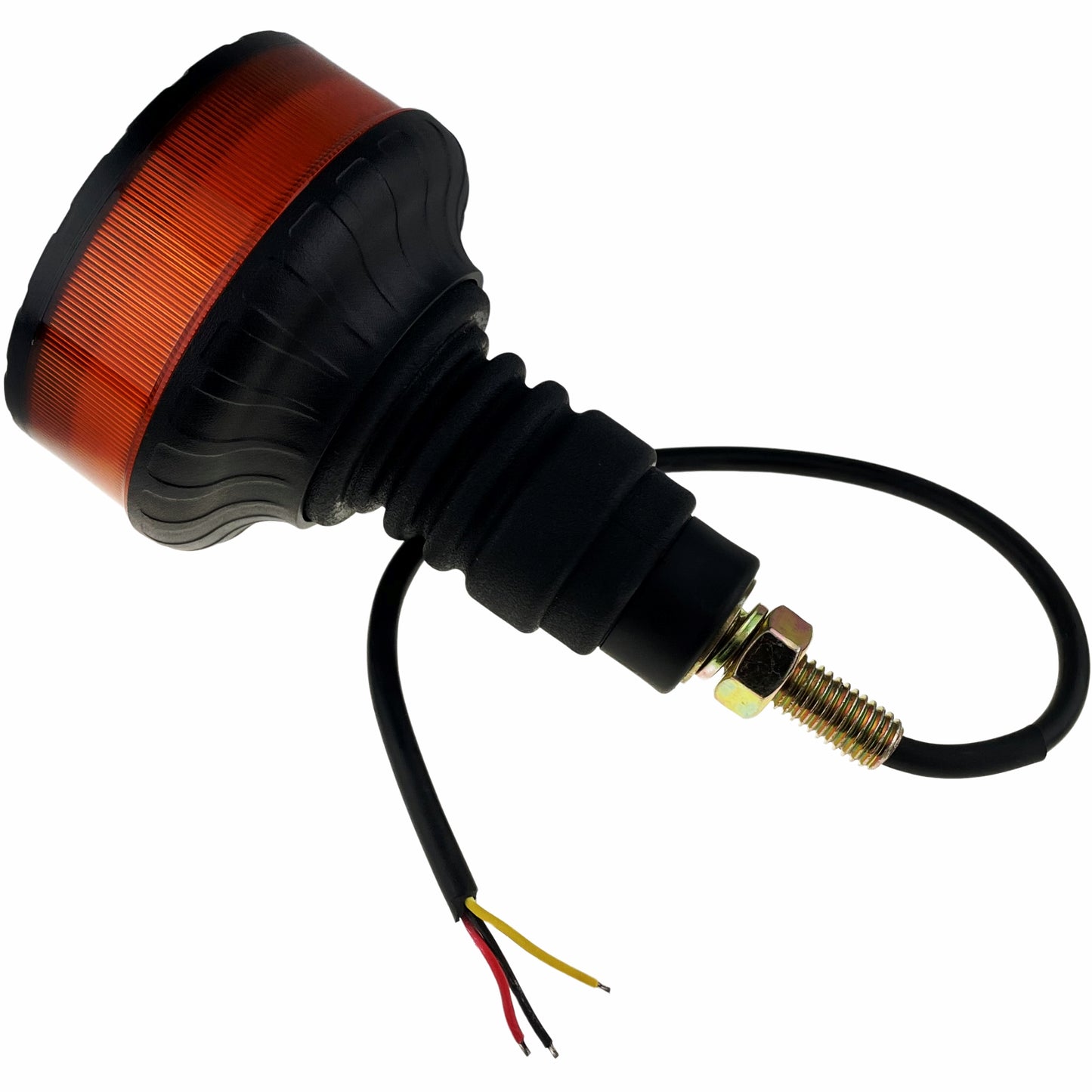 LED Amber Micro Beacon Flexi Bolt On 12/24v R65