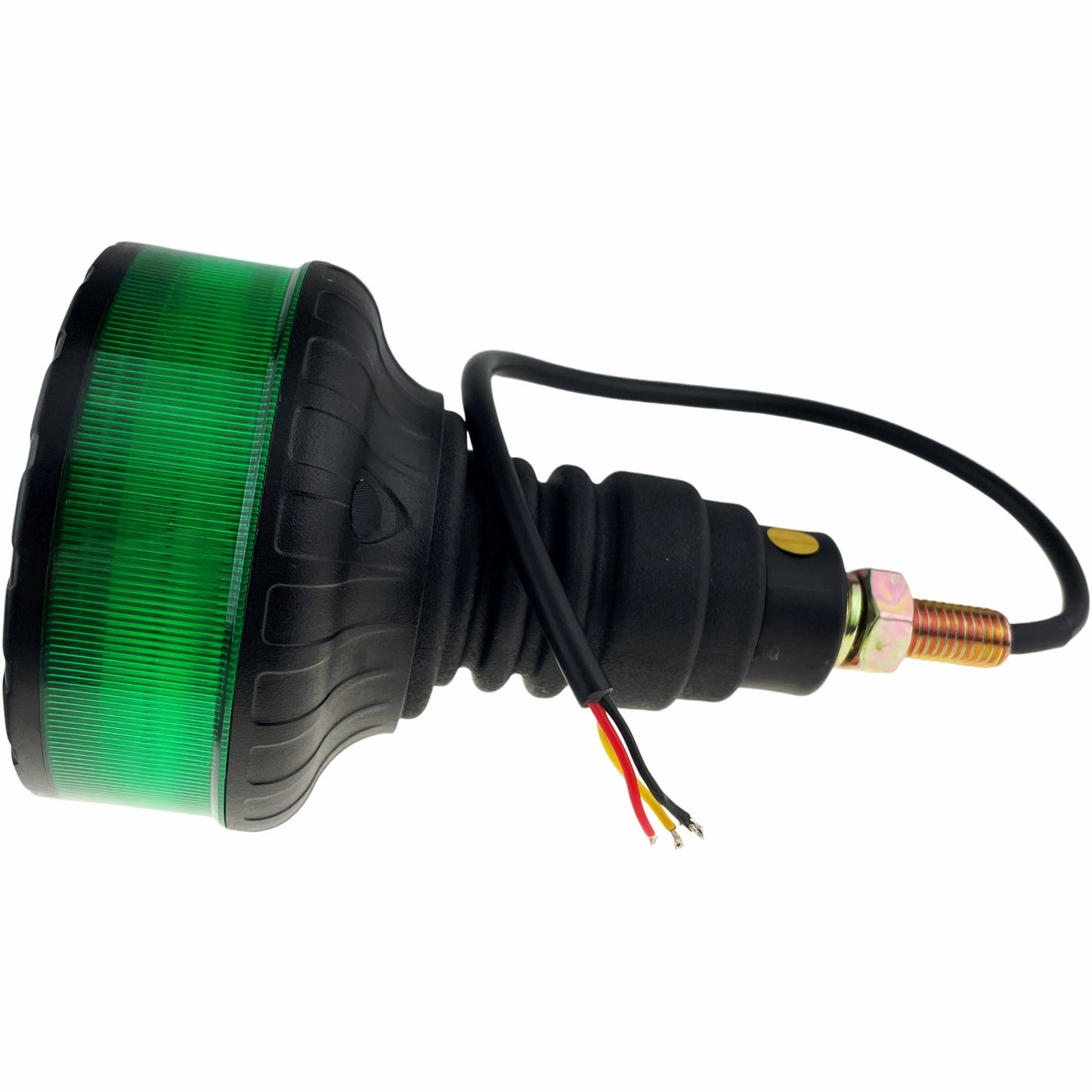 LED Green Micro Beacon Flexi Bolt On 12/24v