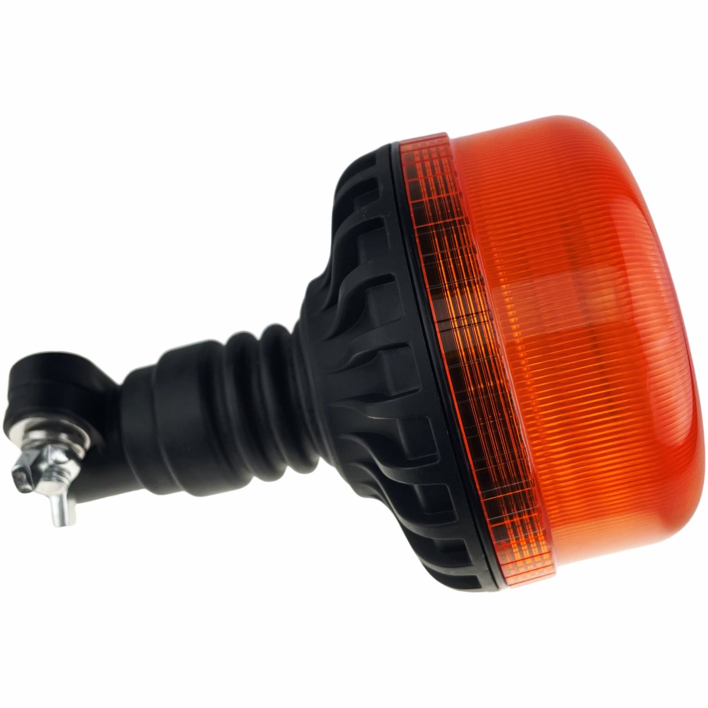 LED Amber Compact Beacon Flexi Din 12/24v R65