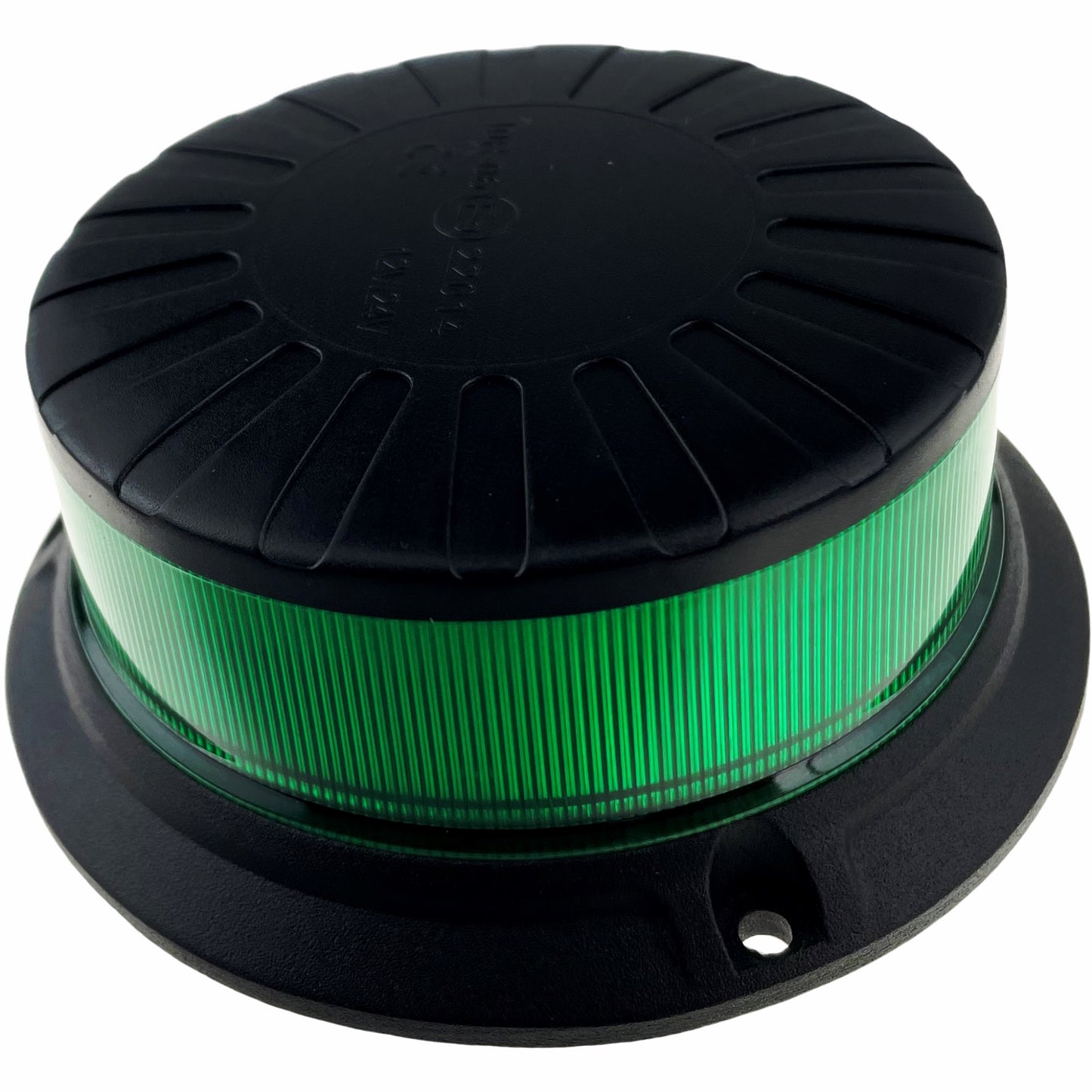 LED Green Micro Magnetic Beacon 12/24v