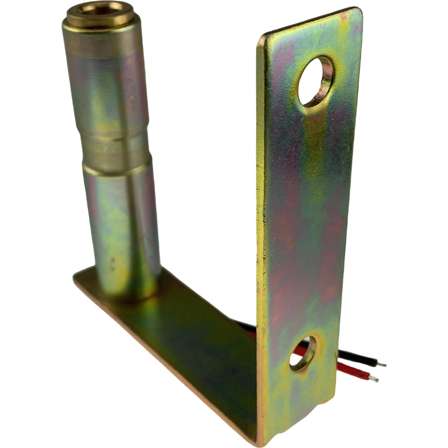 Din Pole Amber Beacon Light Mounting Stem Bracket Spigot 90 Degree Universal for UK Vehicles