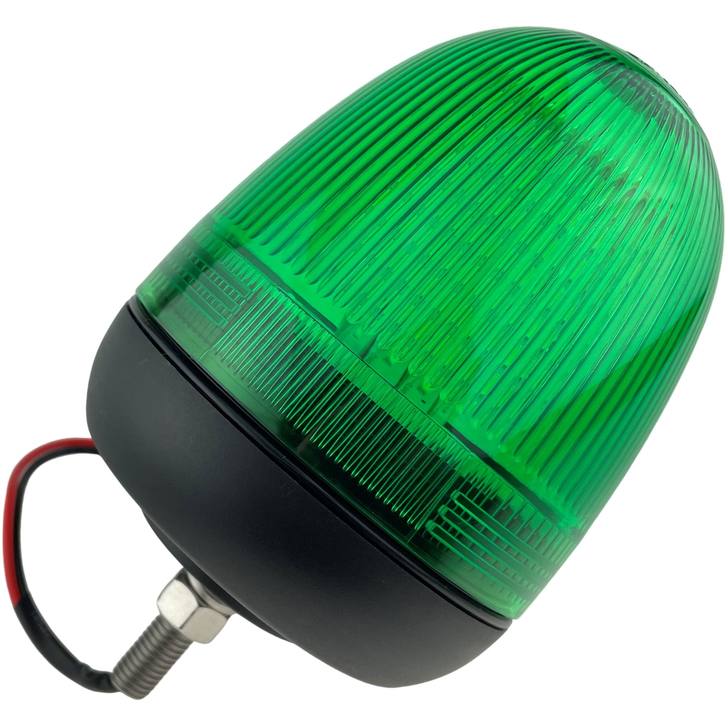 LED Green Flashing Seatbelt Economy Light Beacon Bolt On Fitting for UK Vehicles 12V-24V Strobe