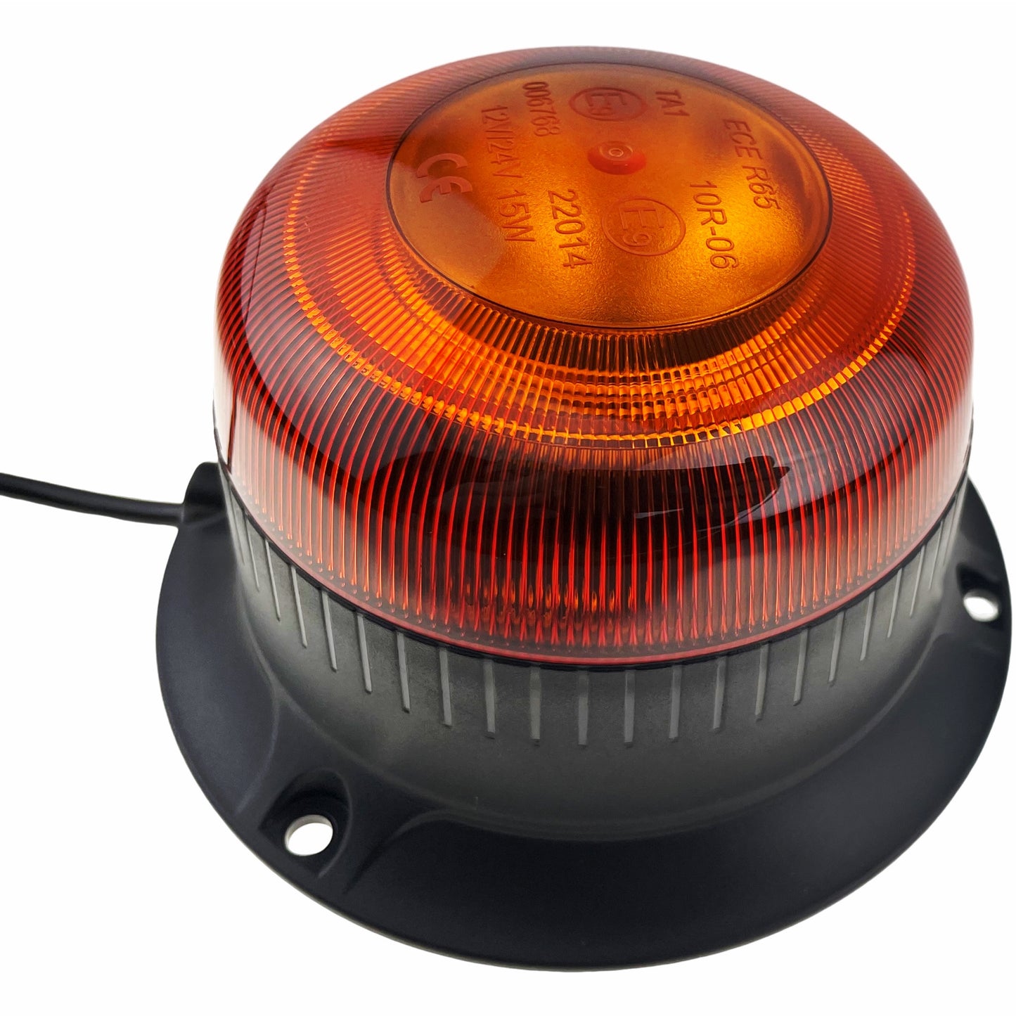LED Amber Economy Micro Beacon Magnetic 12/24v