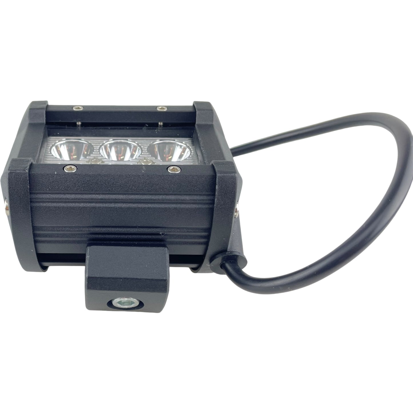 LED Clear Work Light Bolt On 12/24v 4" Four Inches 18W