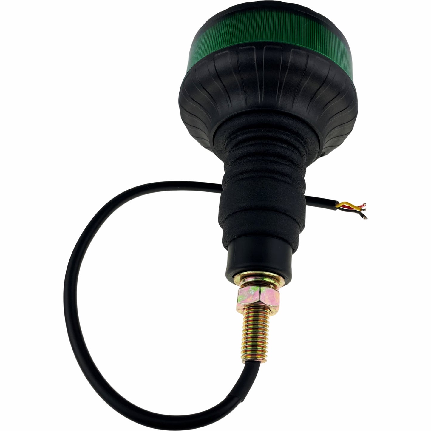 LED Green Micro Beacon Flexi Bolt On 12/24v