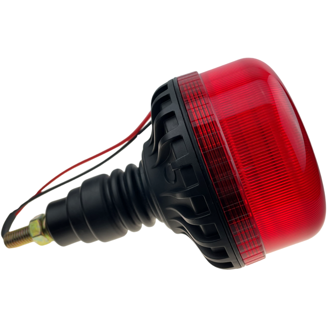 LED Red Compact Beacon Bolt On 12/24v Emergency Vehicles Industrial Aviation