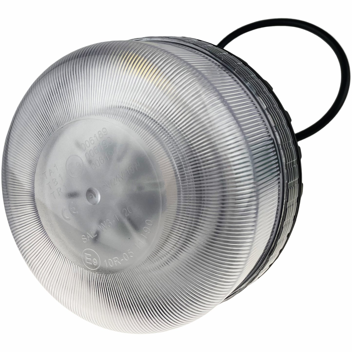 LED Beacon Amber Green Dual Colour Seatbelt Connected Bolt On 12/24v