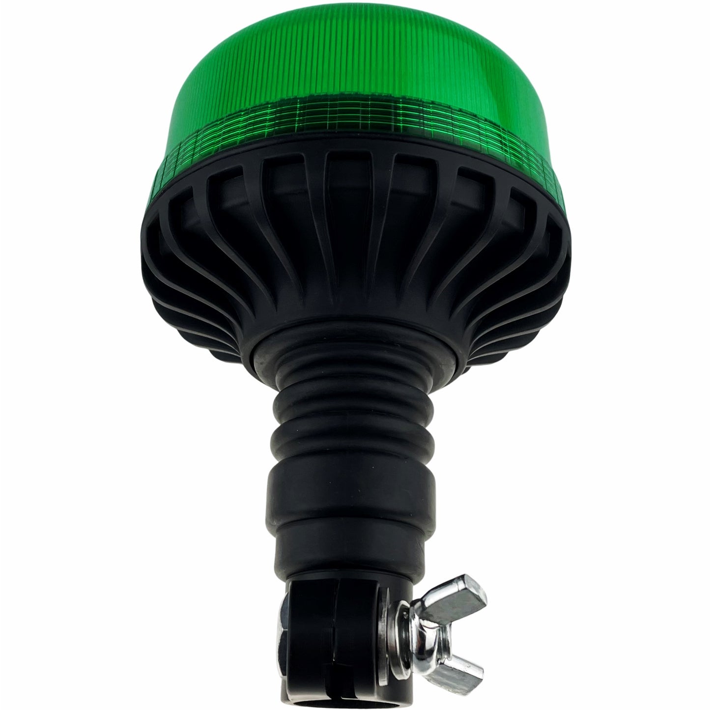 LED Green Compact Beacon Flexi Din 12/24v