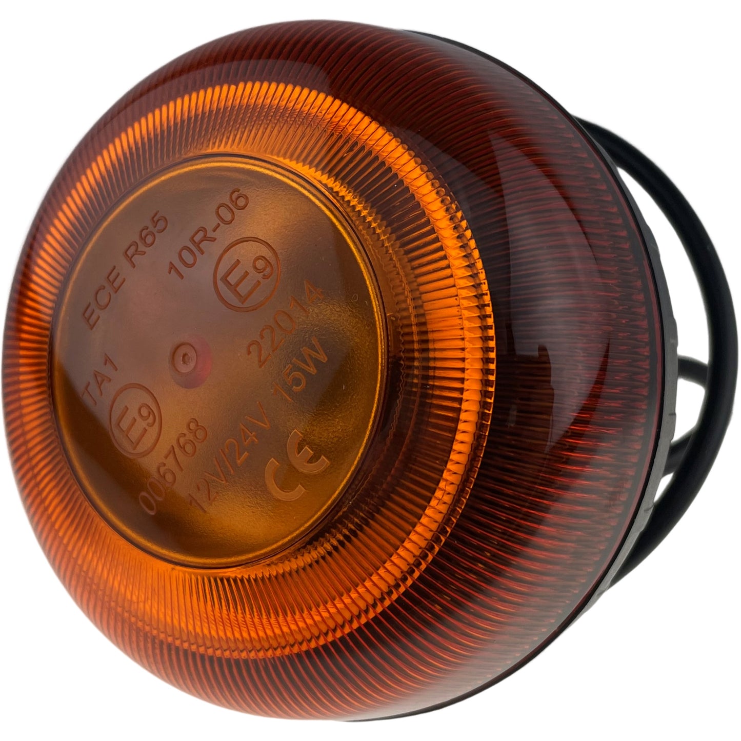 LED Amber Economy Micro Beacon Bolt On 12/24v R65