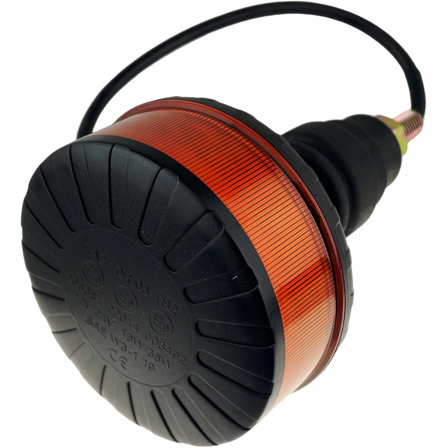 LED Amber Micro Beacon Flexi Bolt On 12/24v R65