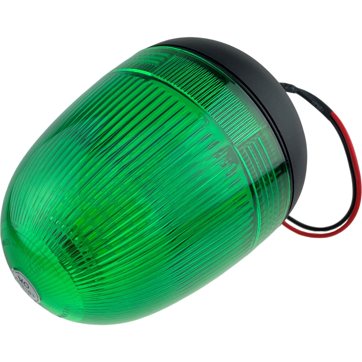 LED Green Flashing Seatbelt Economy Light Beacon Bolt On Fitting for UK Vehicles 12V-24V Strobe