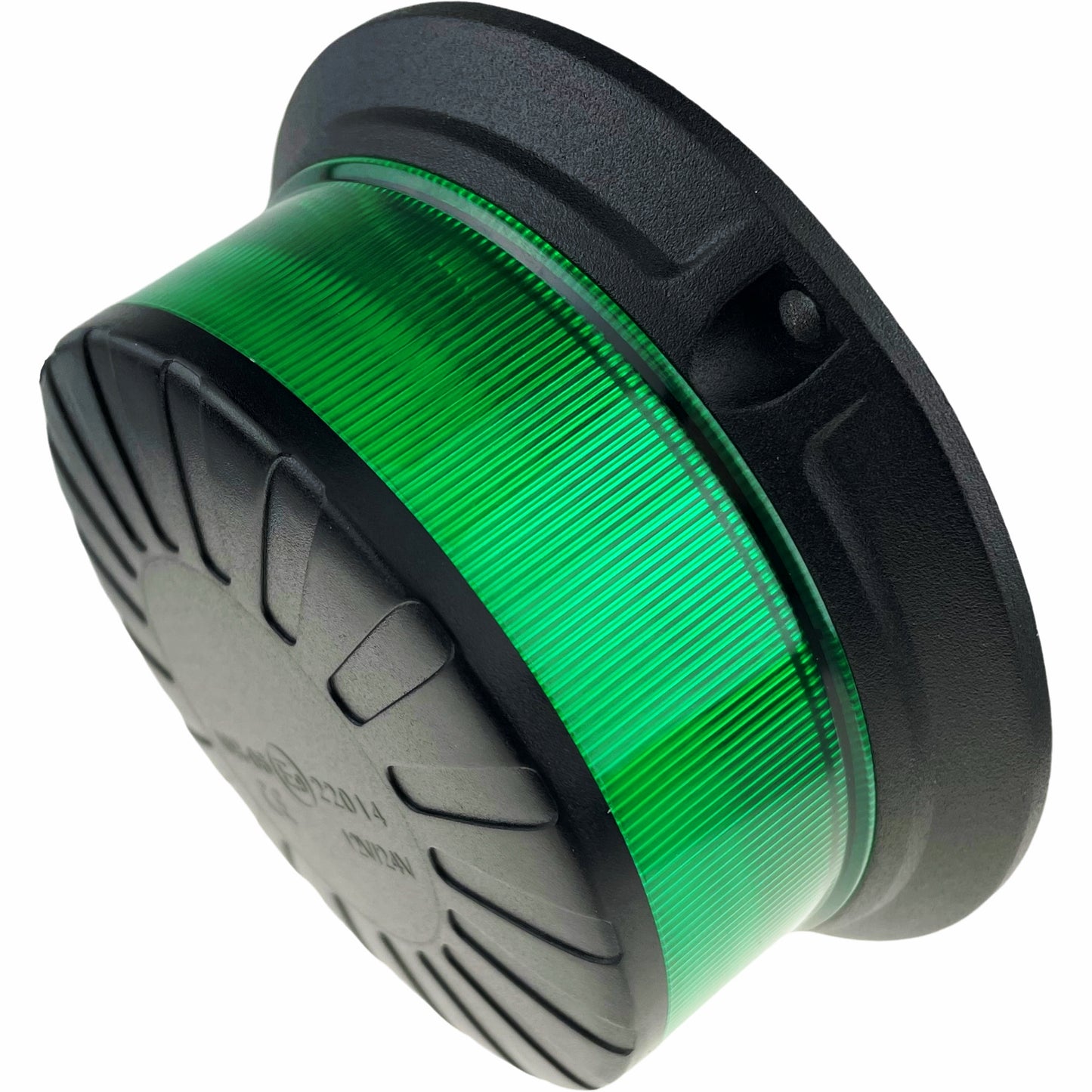 LED Green Micro Magnetic Beacon 12/24v