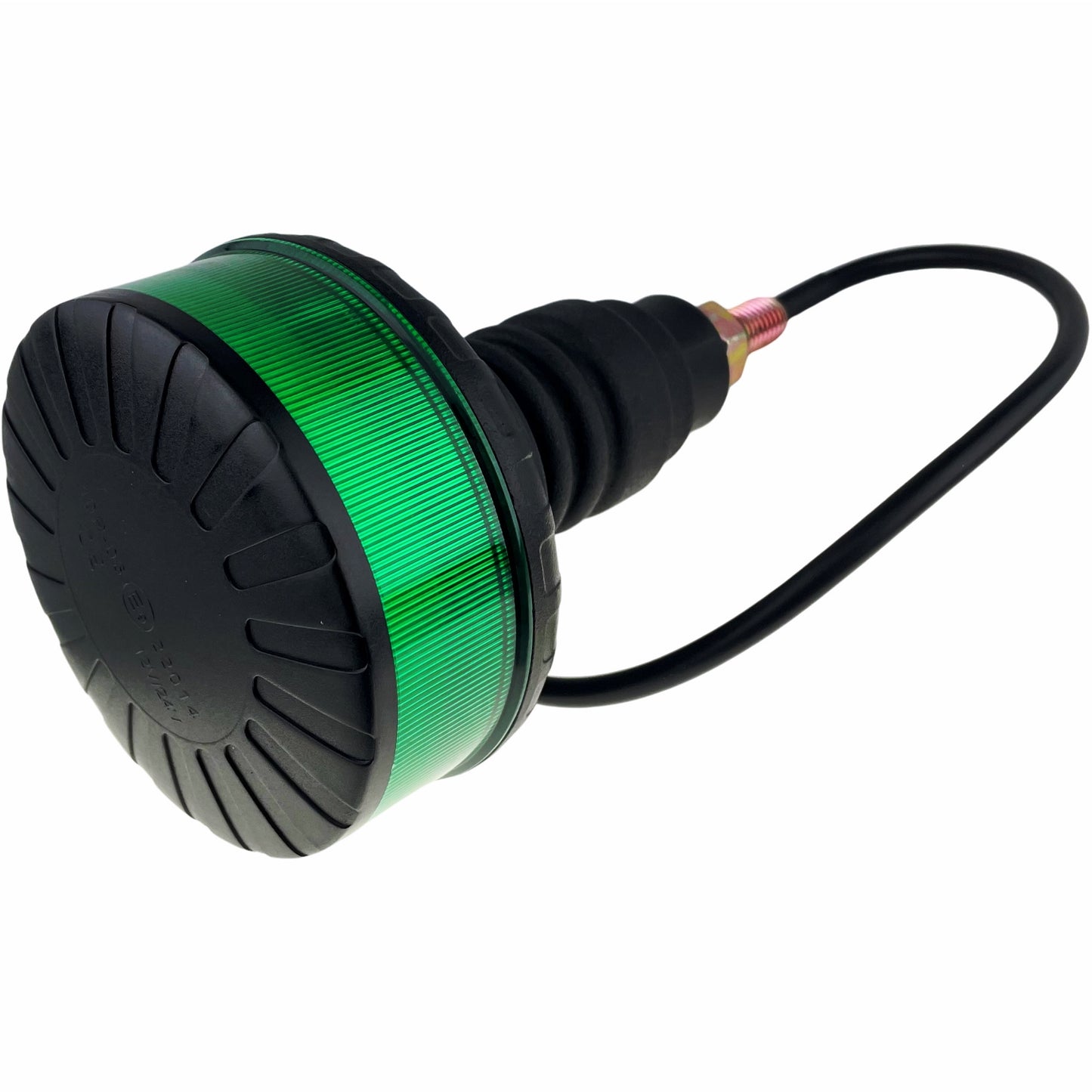 LED Green Micro Beacon Flexi Bolt On 12/24v